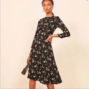 NWT Reformation Moon Dress - Rosalee Print - US Size 8